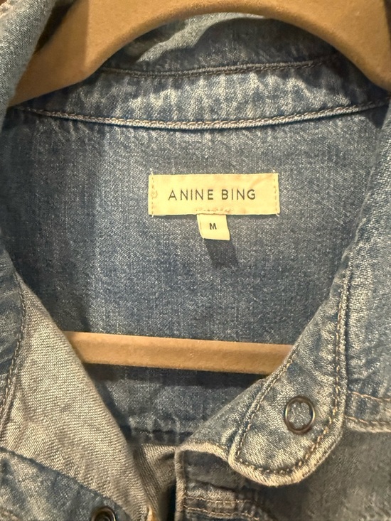Anine Bing Sloan Denim Shirt - Picture 4 of 5